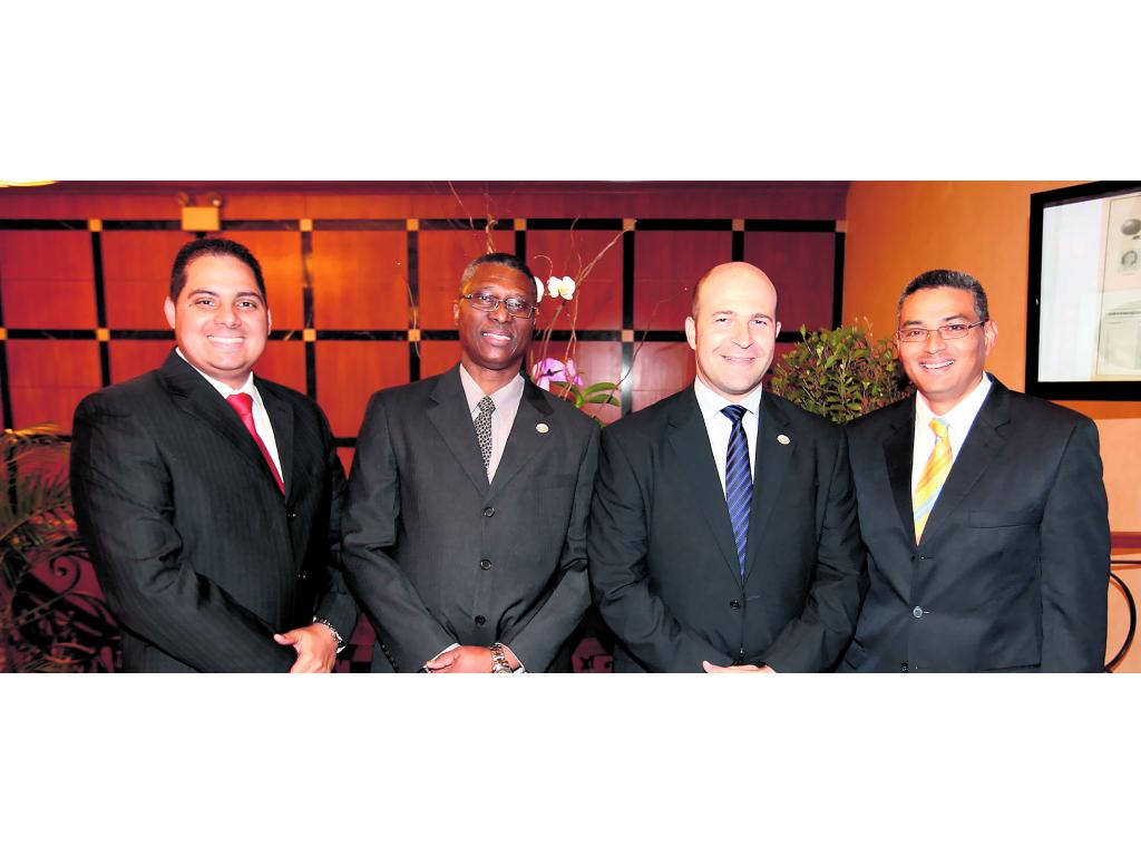 Dante Rodríguez, Rogelio Smith, Luis Deus y Ricardo Chang.()