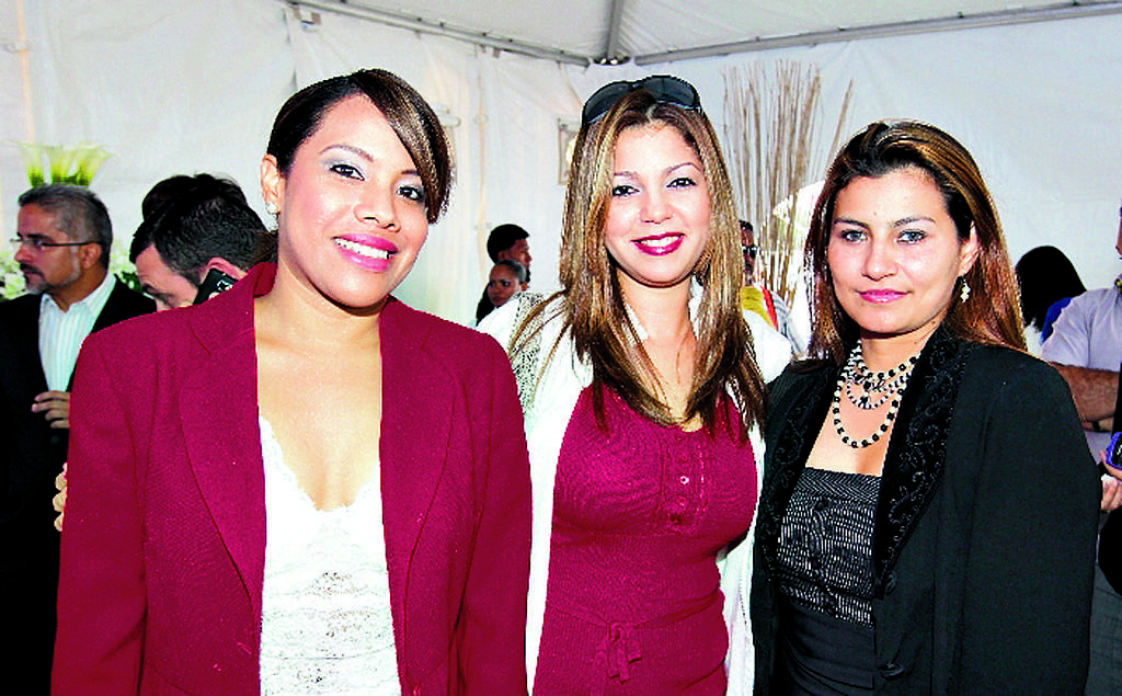 Betty Galvez, Yodalys Puello y Erika Torres.()