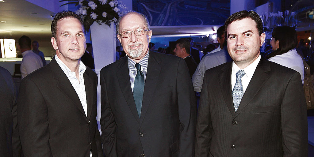Alberto Motta III, José Agustín Moscoso y Eduardo Fábrega.()