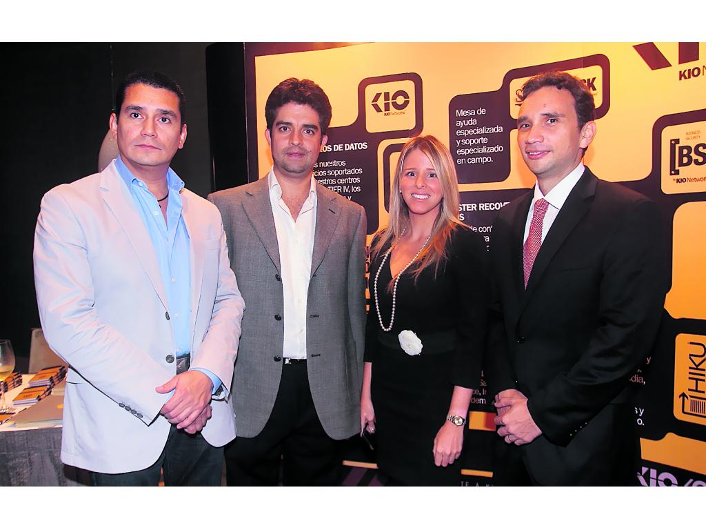 Raúl Rodríguez, Juan Carlos Vega, Ana Esther Franco y Juan Paul Peters.()