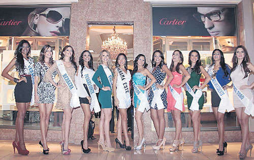 <p>Evento. Panorámica de las finalistas al Miss Panamá.</p>
