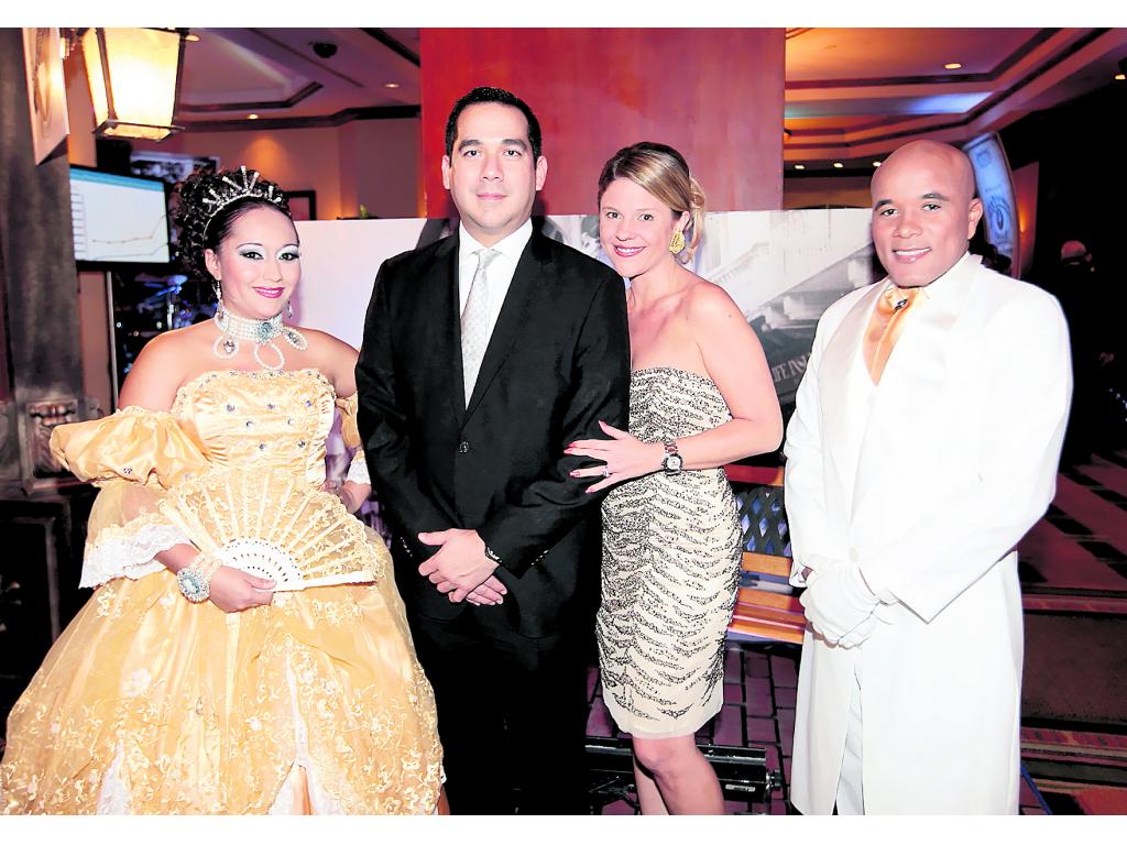 Lillyana González, José Antonio Eleta, Ana María Preciado y Eulogio Castillo.(Abel Rodríguez)