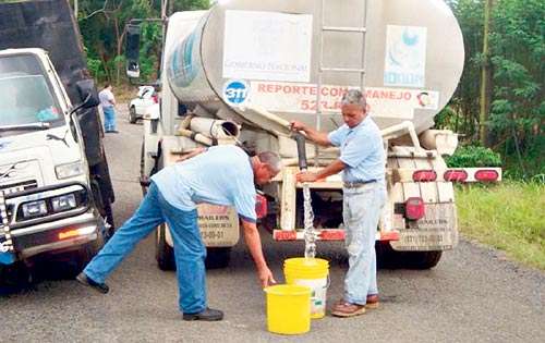 <p>Comunidades se quedarán sin agua.</p>