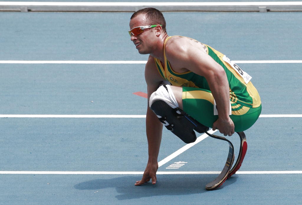 Oscar Pistorius ganador de medalla de oro . Foto/AP<br>