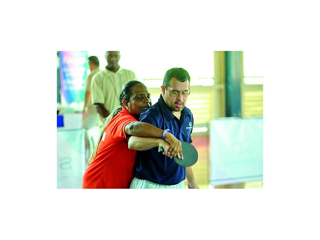 Olimpiadas Especiales es un movimiento que no solo busca el desarrollo del atleta, sino que también se interesa porque sus familiares se capaciten y acompañen al deportista en sus actividades.()