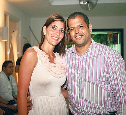 <p>Melina Cano y Tony Alvarado.</p>