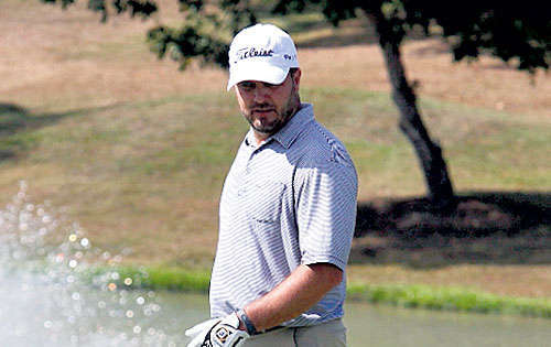<p>Golfista. Veazey, tuvo un mal inicio ayer.</p>