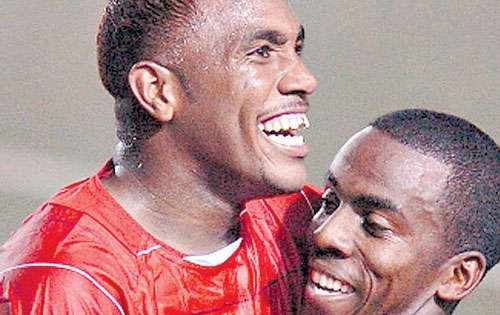 <p>Phillips (der.) y Tejada.</p>