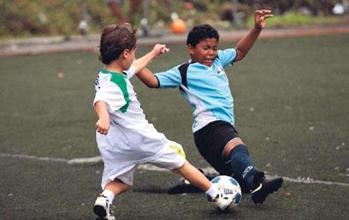 <p>Fuerza. Todos luchaban por defender sus academias.</p>