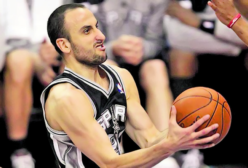 El argentino Manu Ginóbili./AP<br>