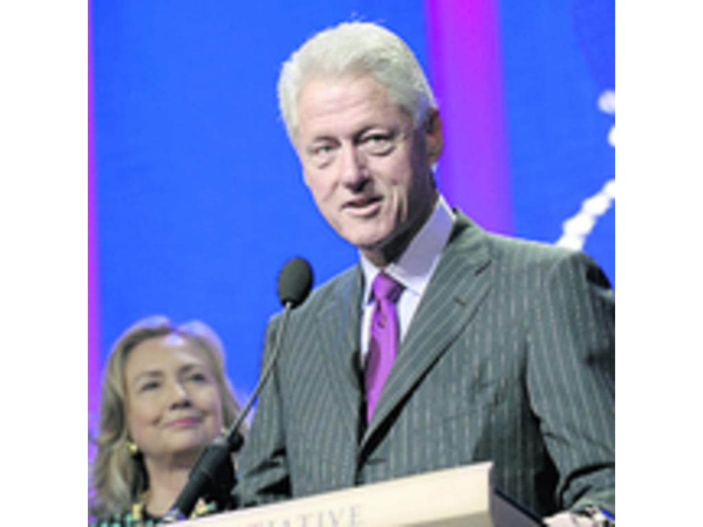 Bill Clinton también registra grandes gastos.(BLOOMBERG)