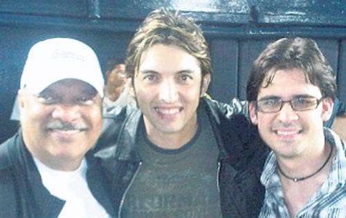 <p>Alfanno, Iván Barrios y Mario Spinali.</p>