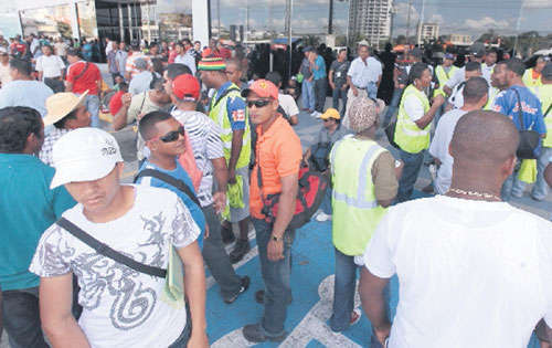 <p>Protestas. Manifestaciones se trasladaron al Mitradel.</p>