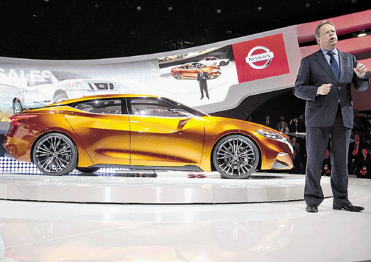 Nissan reveló el futuro del diseño de sus vehículos con el debut mundial en el Salón del Automóvil de Detroit del prototipo Sport.()