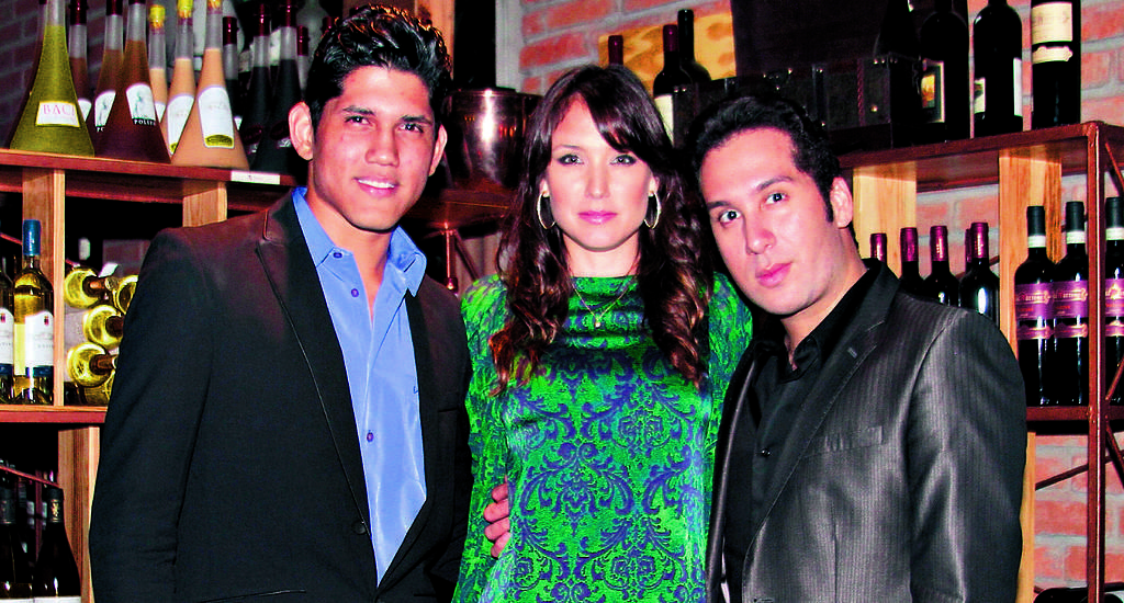 Noel Murillo, Stefanie de Roux y Darío Moreno.(Omar Morales)