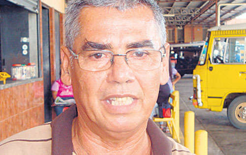 <p>Bernabé Duarte, presidente del Cotradin.</p>