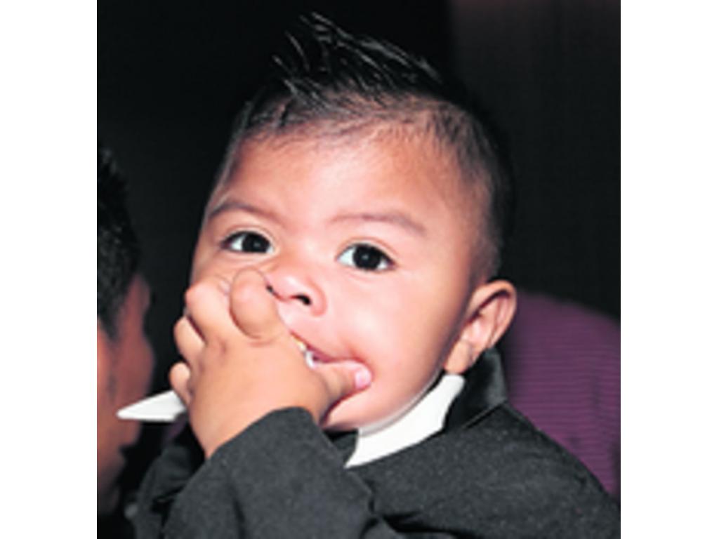 Román González Jr. dijo presente.(Anayansi Gamez)