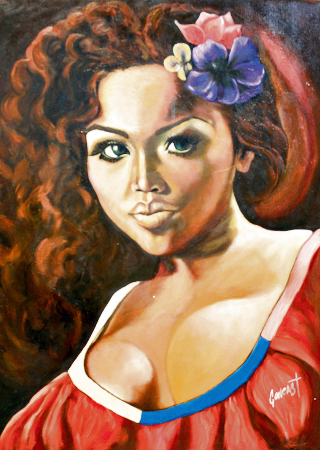 Belleza afroantillana.()