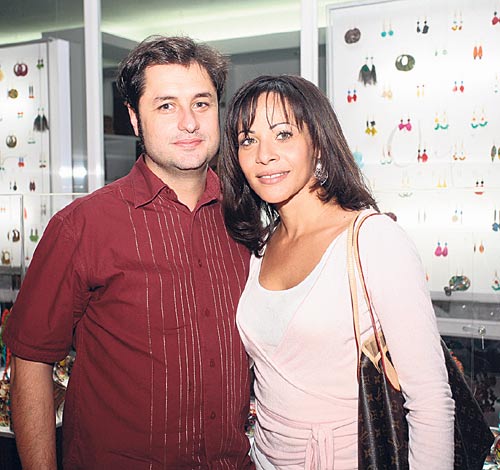<p>Carles Gisbert y Shanira Keene.</p>