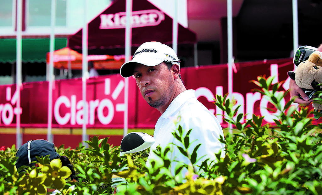 El golfista argentino ha ganado dos eventos del Web.com Tour en su carrera.(Anayansi Gamez)