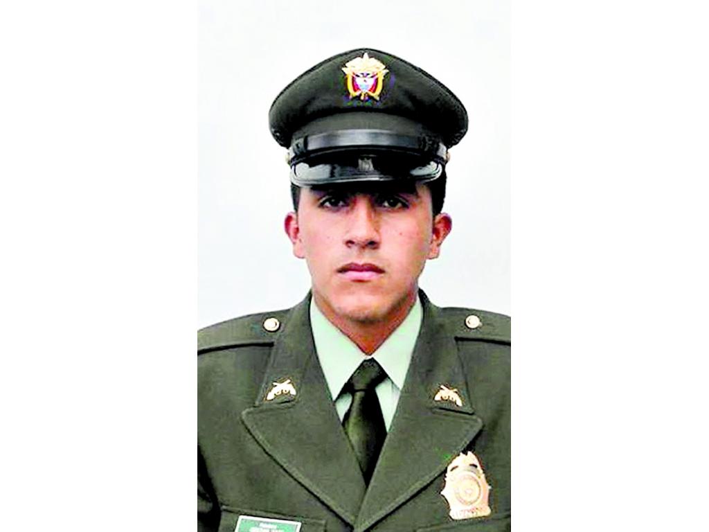 Policía Cristian Yate Sánchez.(EFE)