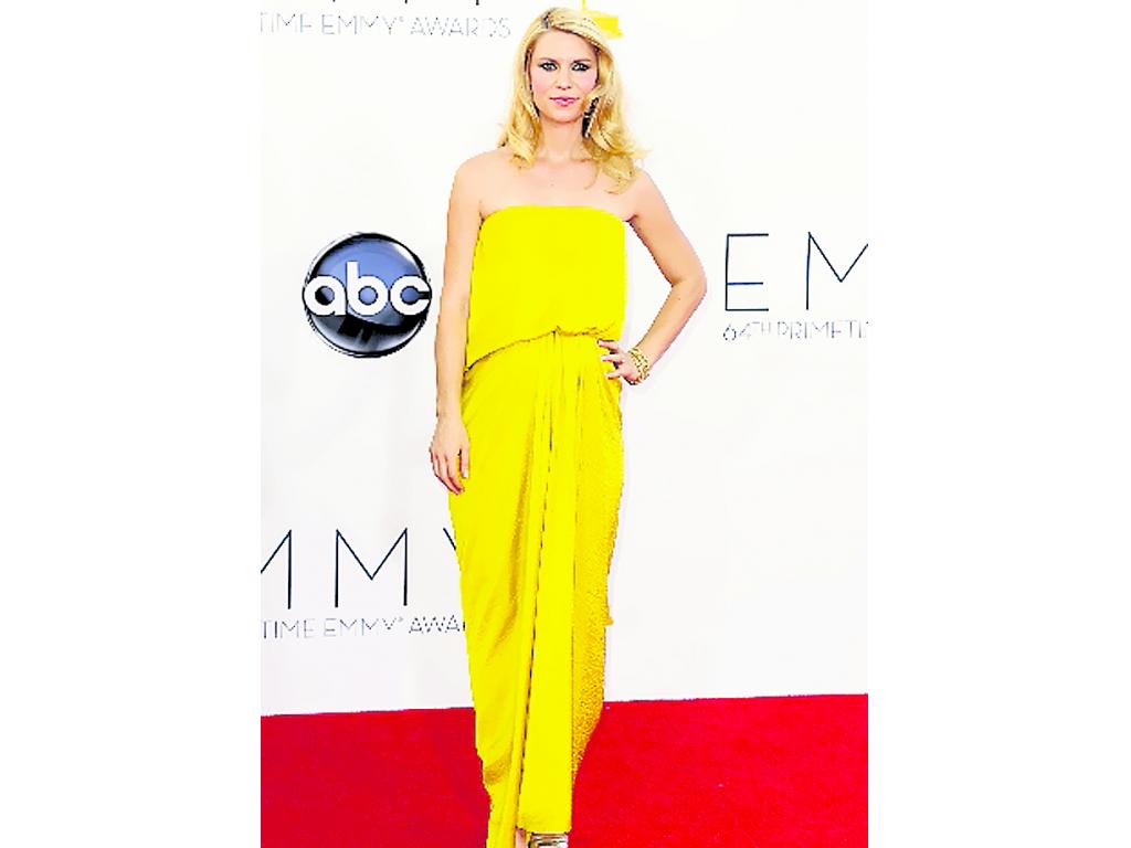 Claire Danes, de Lanvin.()