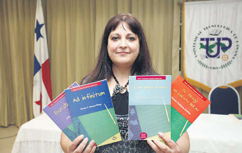 <p>Artista. Silvia Fernández-Risco. Diseñó las portadas.</p>