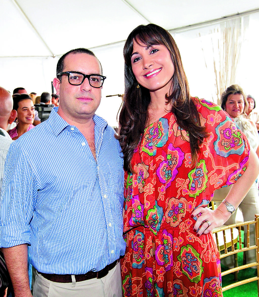 Alan Barac y Angela Paniza.()