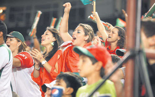 <p>Apoyo. Chiricanos apoyaron a su novena hasta el final.</p>