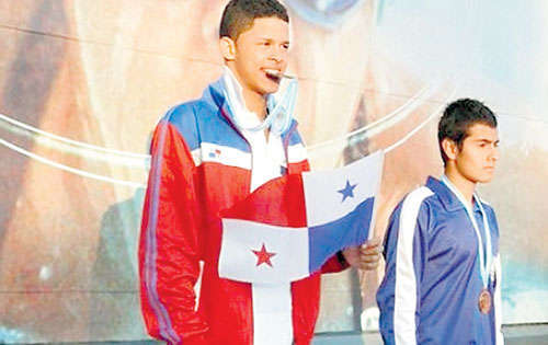 <p>Mérito. González ha dejado en alto los colores patrios.</p>