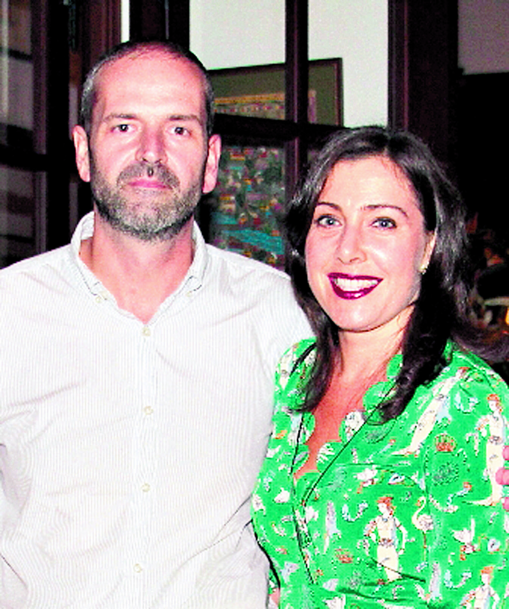 James y Helen Caldwell.()