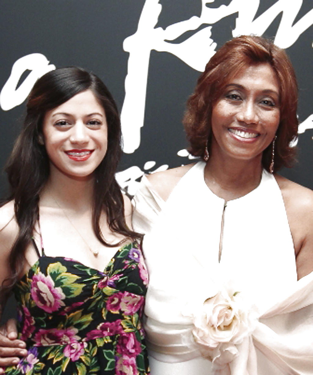 Eisha Abdel-Ghany y Olga Sinclair.()