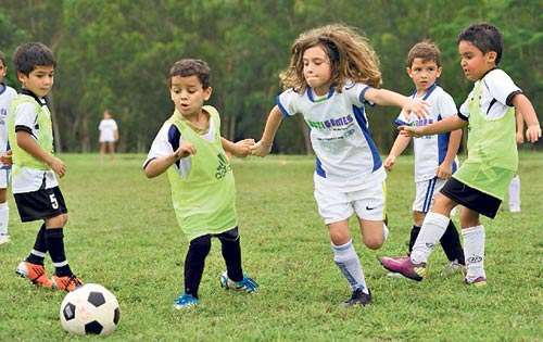 <p>Concentración. Preparados, apunten y disparen un gol.</p>