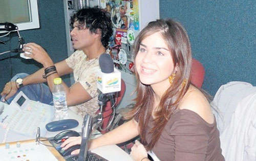<p>Faceta. Como conductora radial en Los 40 Principales.</p>