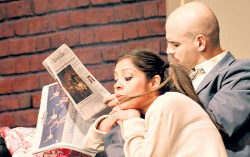 <p>Silvia. Yimara Pérez Royko y Rogelio Bustamante.</p>