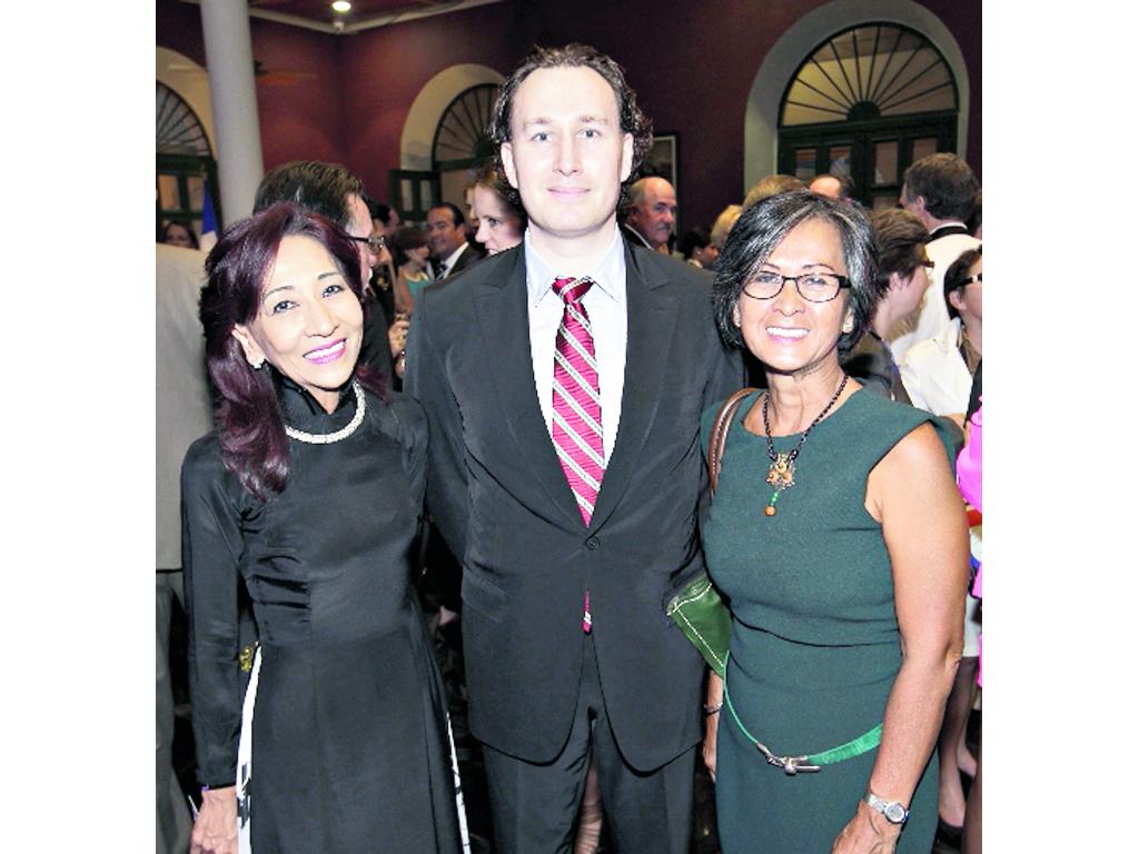 2. Kim Bolduc, Emmanuel Besserve y P.Heiligenstein.