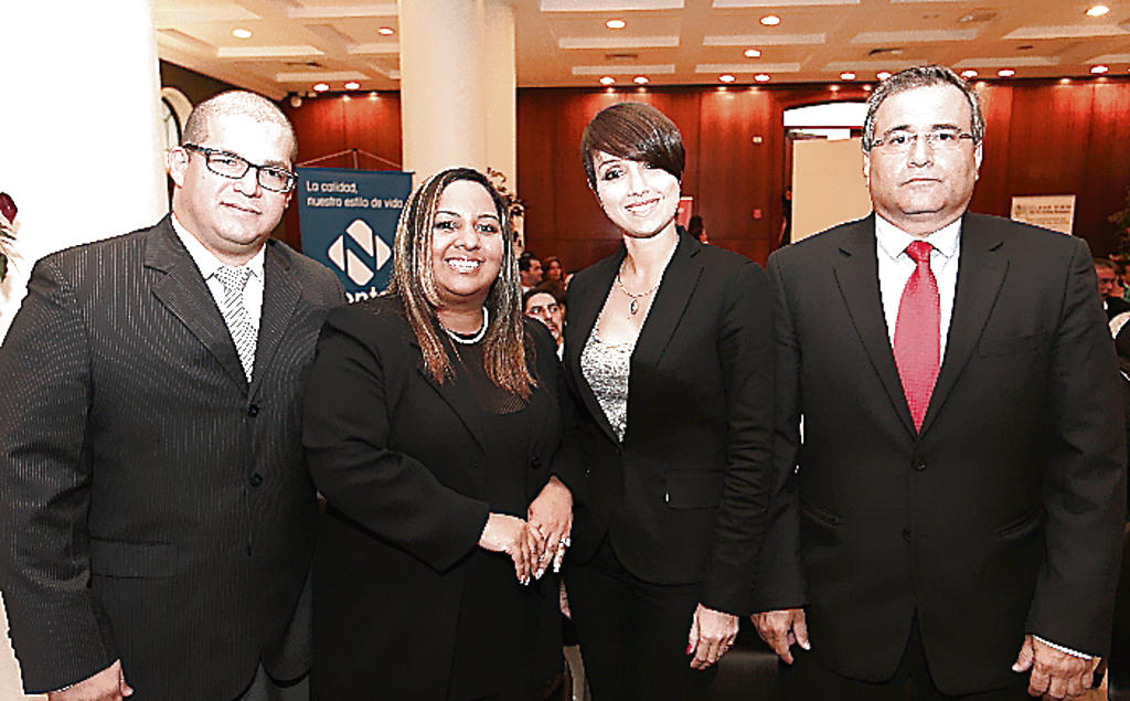 Benjamín Solís, Lorenina Rivera, Rosella Stagnaro y Miguel Ángel Carballeda.()