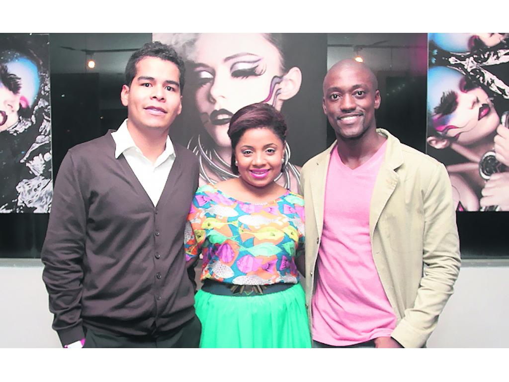 José Ureña, Olguita Reyna y Luis Etienne.()