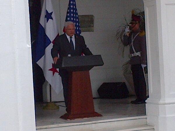 El presidente de la República, Ricardo Martinelli. Foto/Cortesía de Jorge Quirós