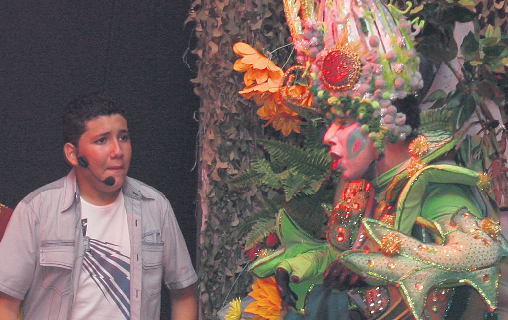 <p>Se lucieron en el musical.</p>