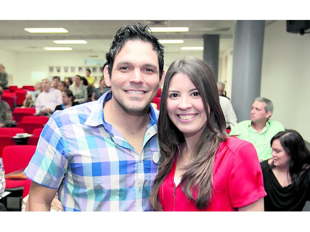 Julio Maltez y Gaby Cambra.()