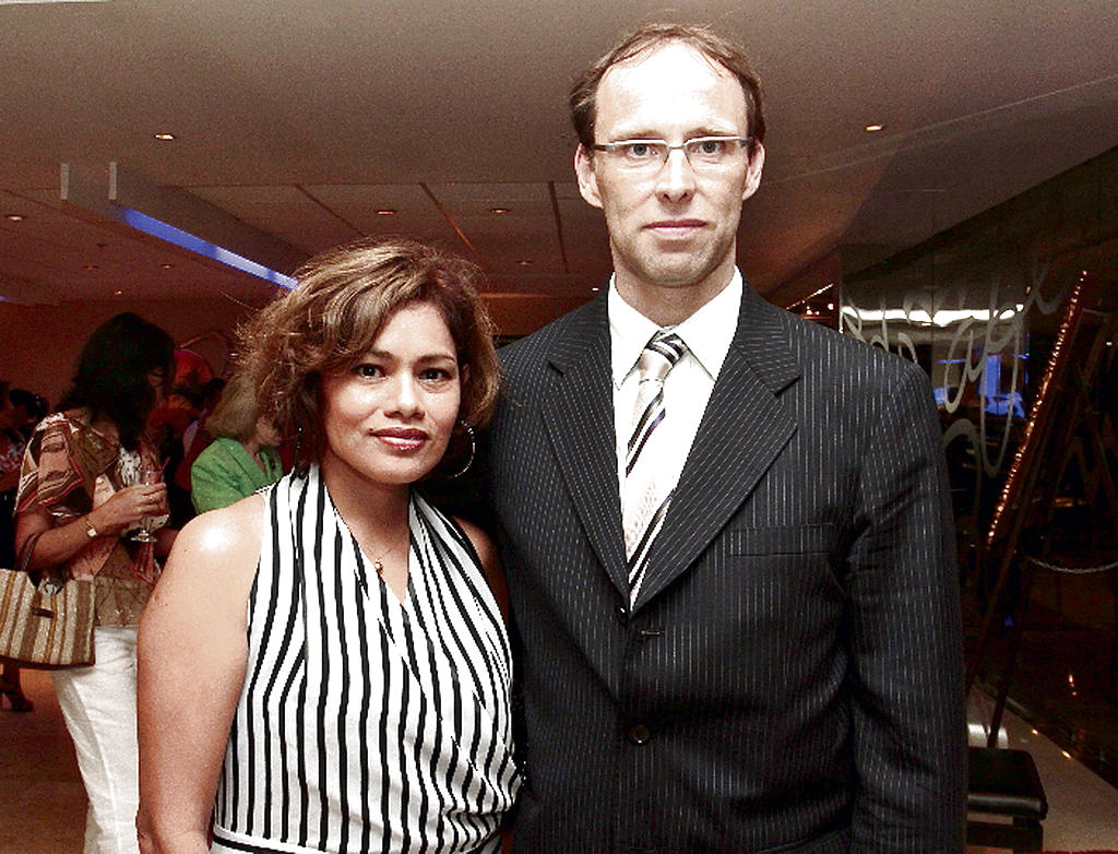 Giovanna Dejoie y Eric Dejoie.()