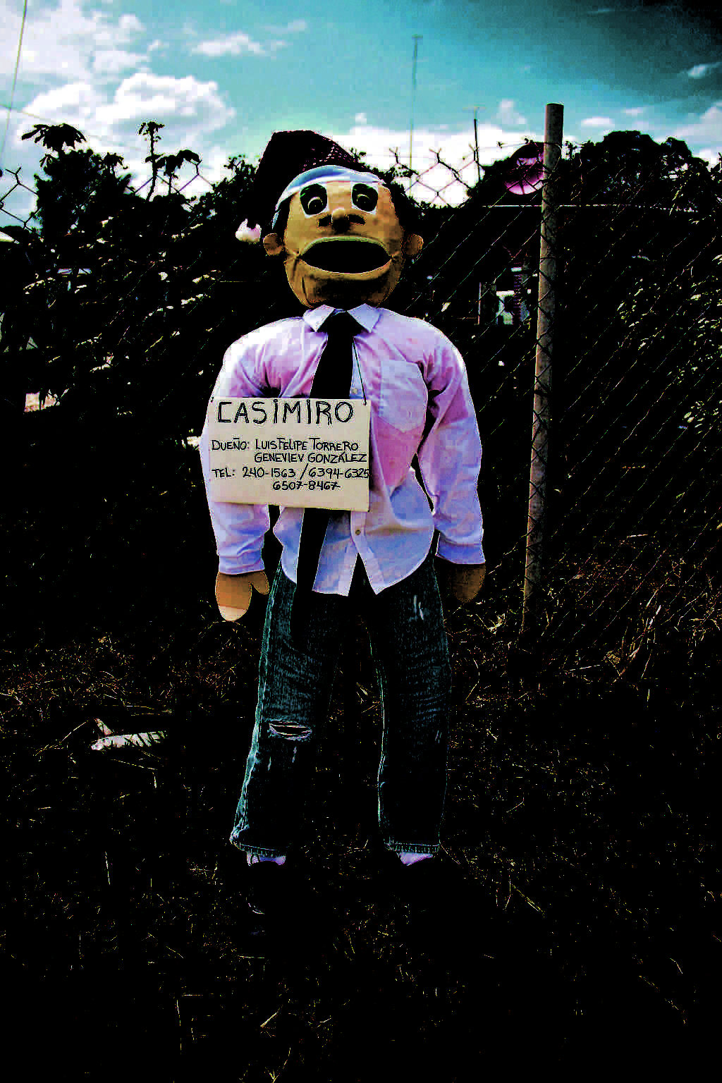 Casimiro. La popular marioneta no podía faltar este año.(Raimundo Rivera)