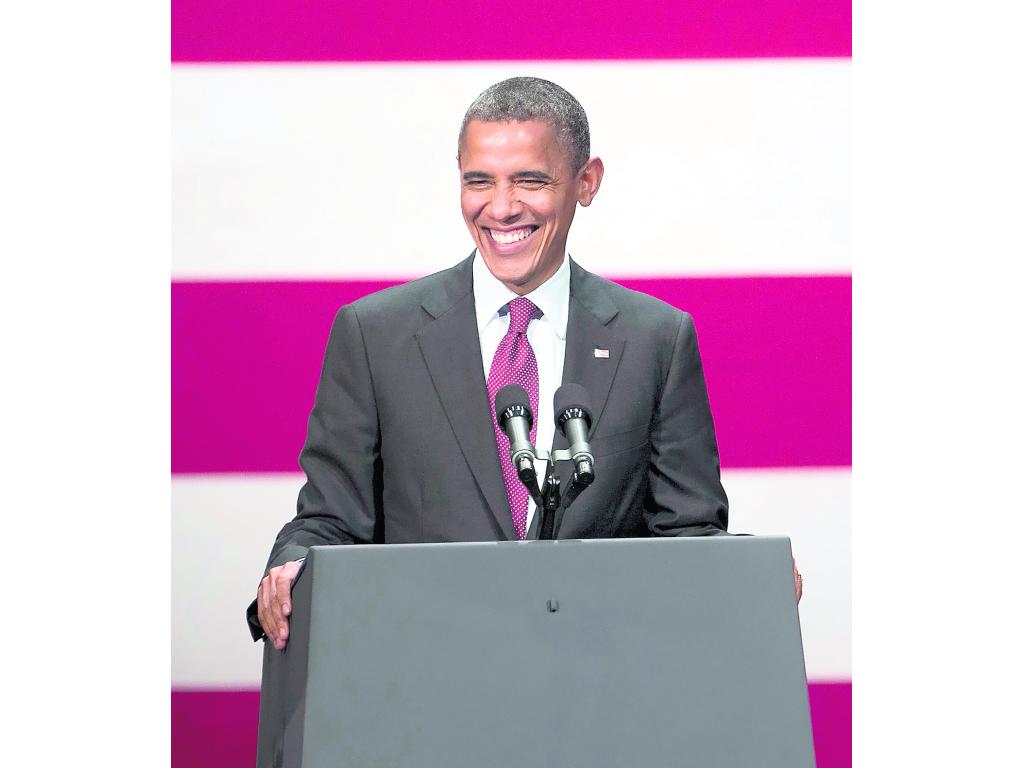 Fuerza. Barack Obama corteja los votos de los indecisos.(AP)