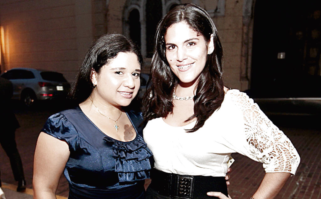 Thyanne Durham y María Gabriela Cotter.()