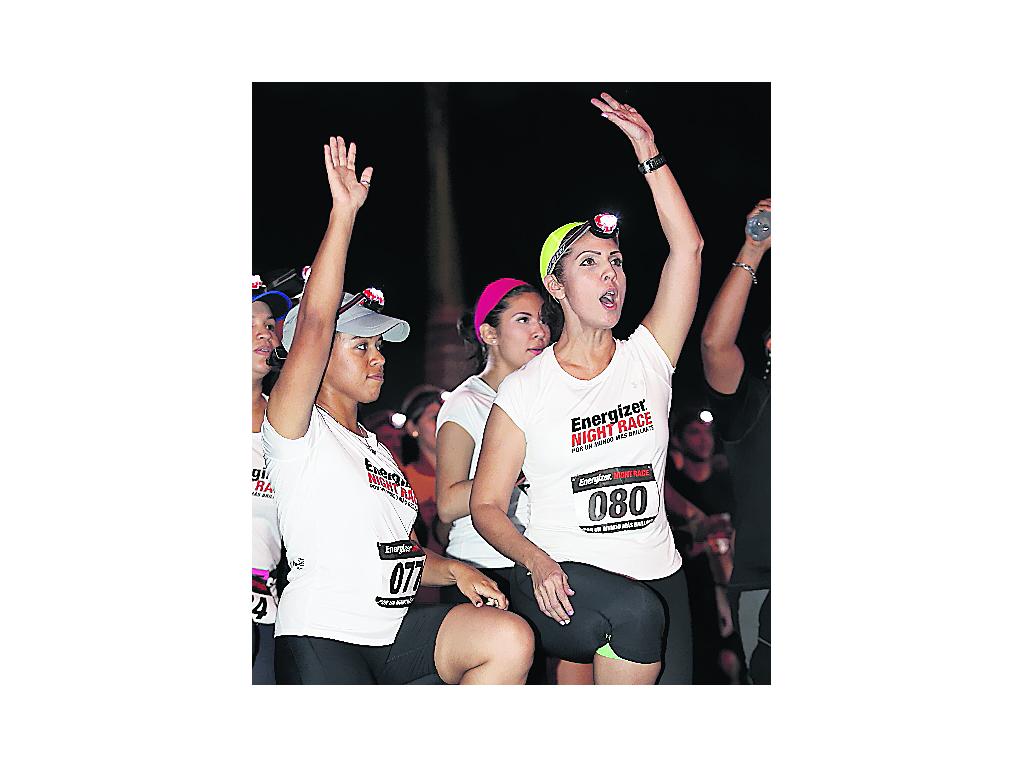 5. Las damas fueron las que más gozaron la carrera.()