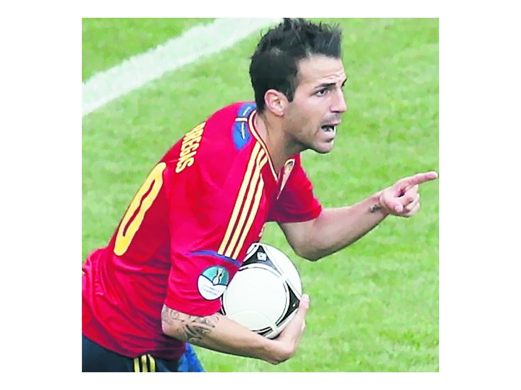 Figura. Cesc, jugador del Barça, se enfrentará a Panamá.(EFE)