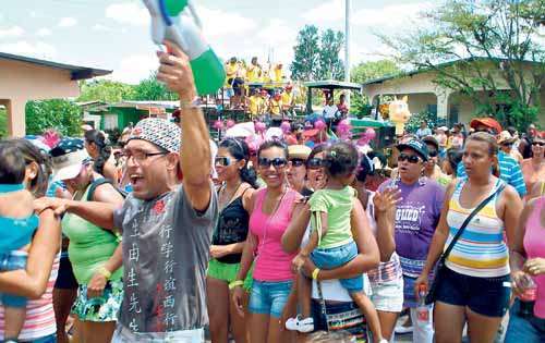 <p>Lujo. El carnaval de Veraguas estuvo muy animado.</p>