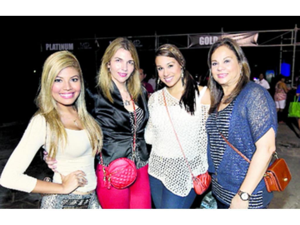5. Mirza Silva, Ermita Pérez, Malena Eraso y María Elena Eraso.