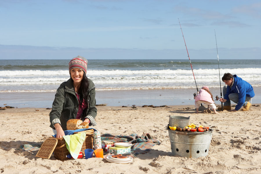 Las playas un lugar para disfrutar en familia<br>